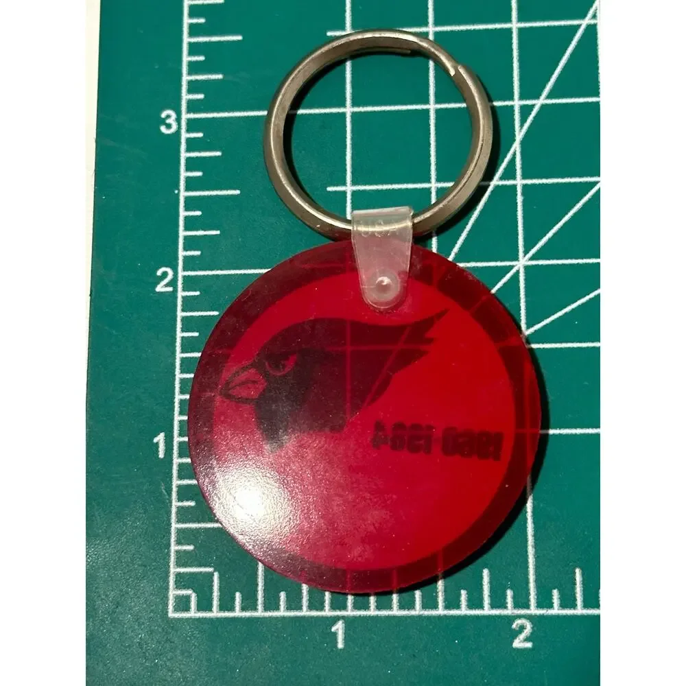 Vintage Cardinals 25th‎ Anniversary Keychain 1960-1984 Team Souvenir